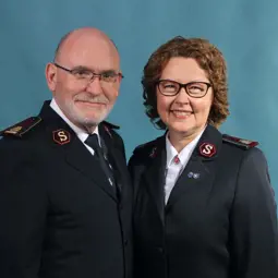 General Lyndon Buckingham and Commissioner Bronwyn Buckingham