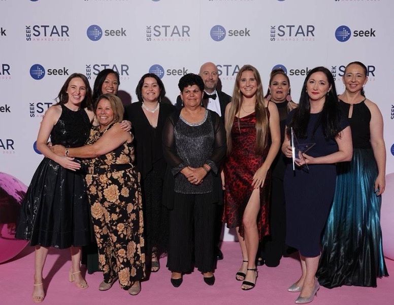 Salvos team at SEEK star event