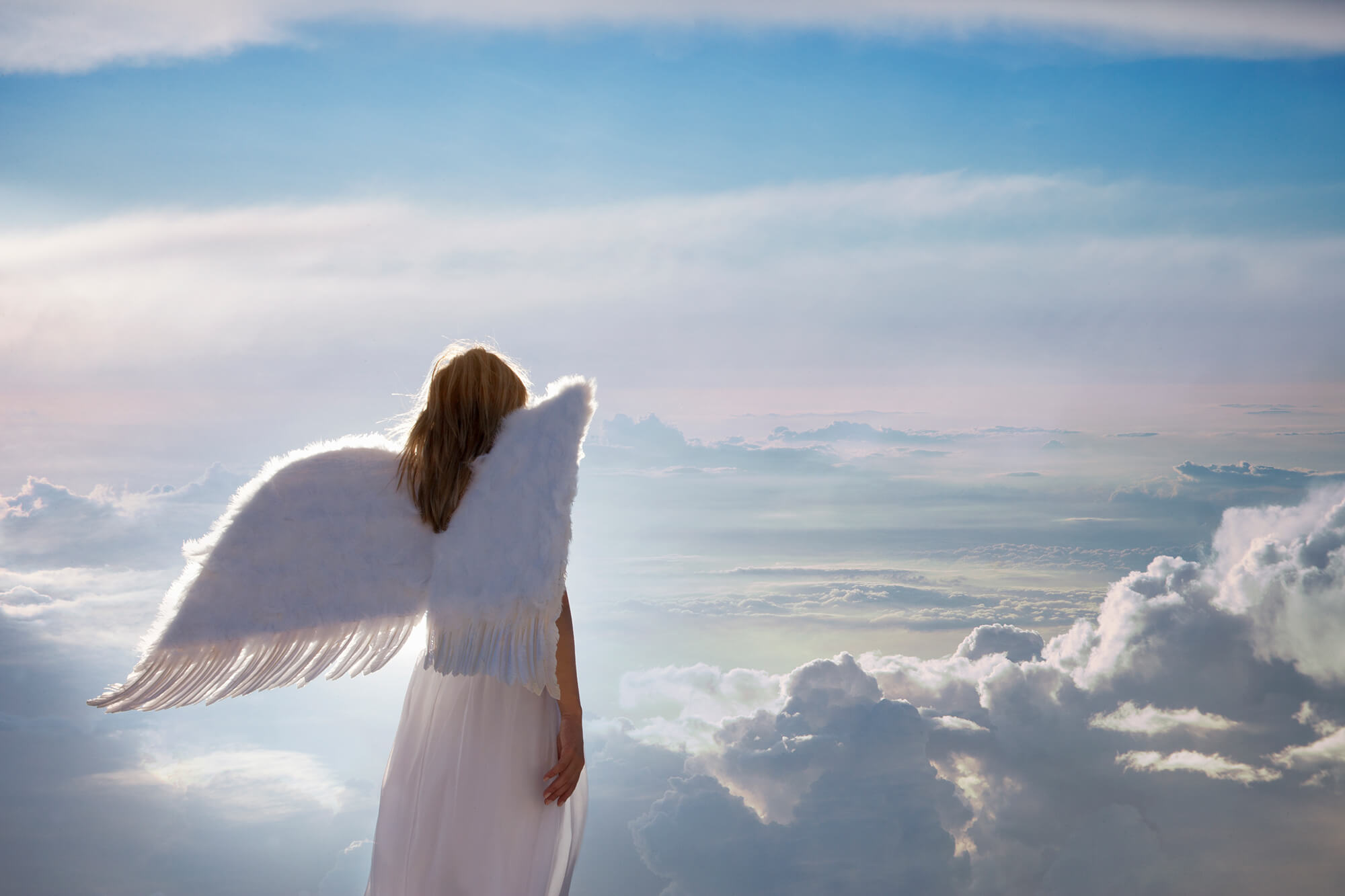 The angel said