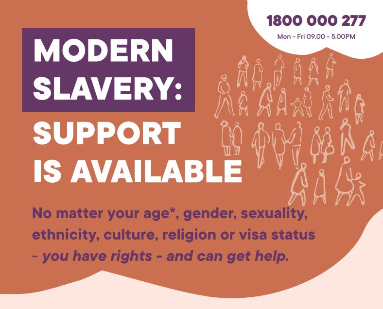Support information flyer