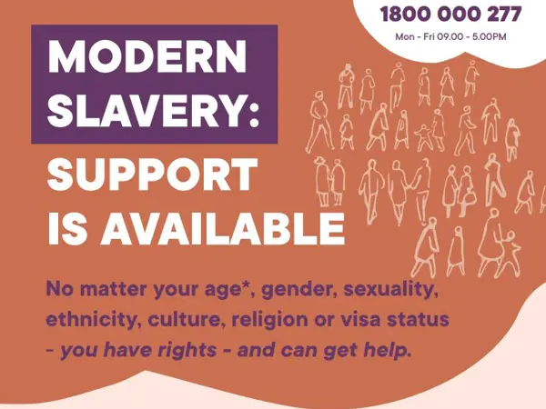 Support information flyer