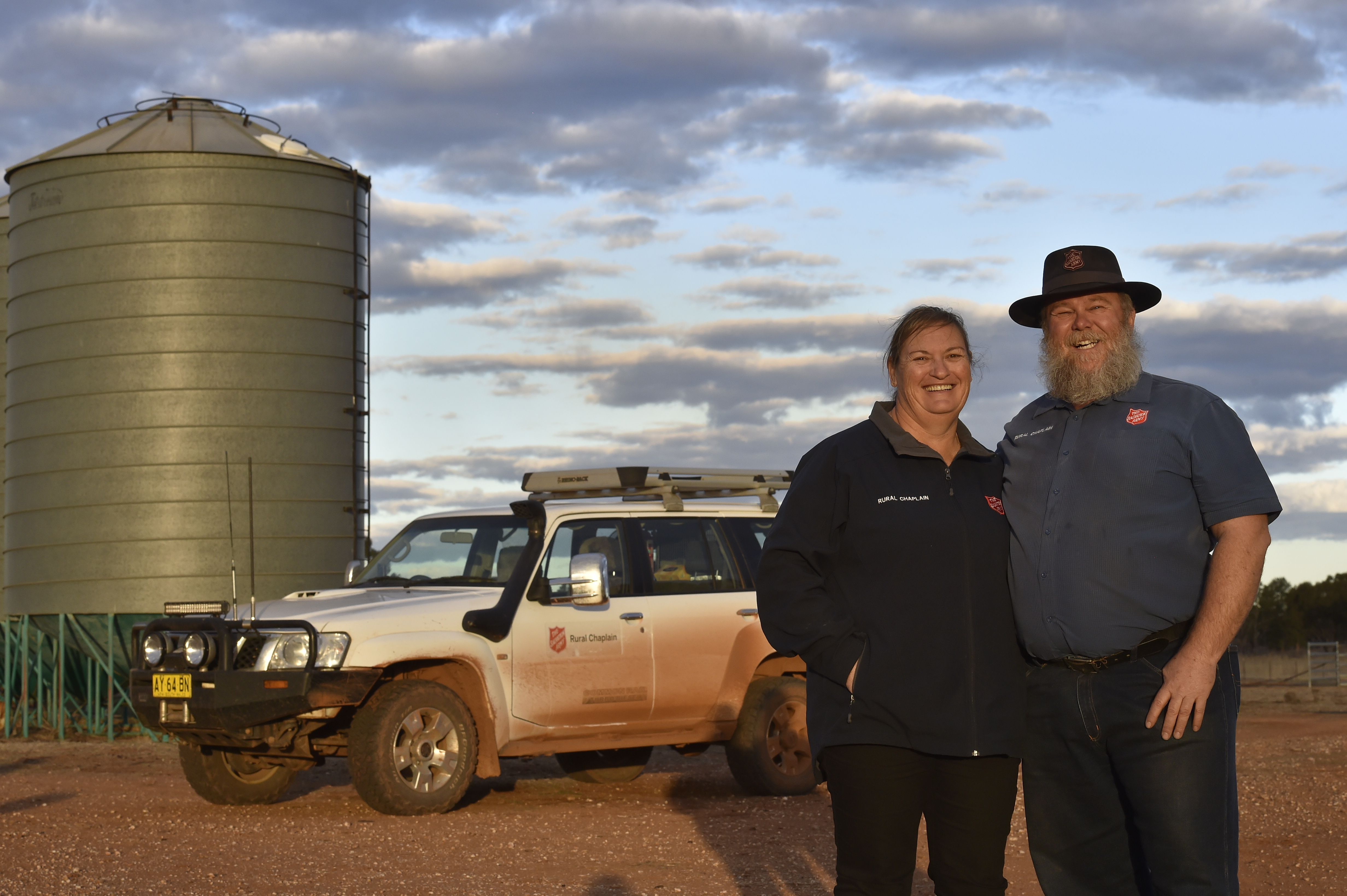 Chaplains Diane and Russell