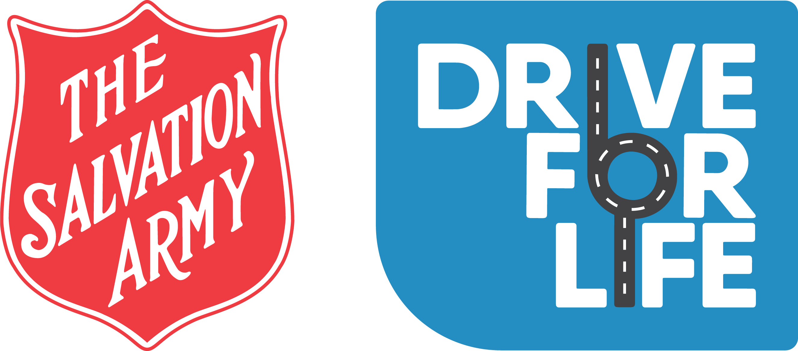 Salvos and Drive for Life logo