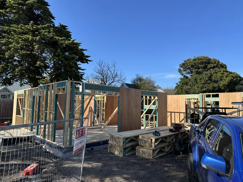 Housing construction in Frankston