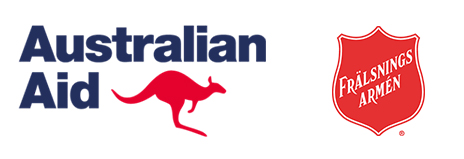 Australia Aid and TSA Sweden logos