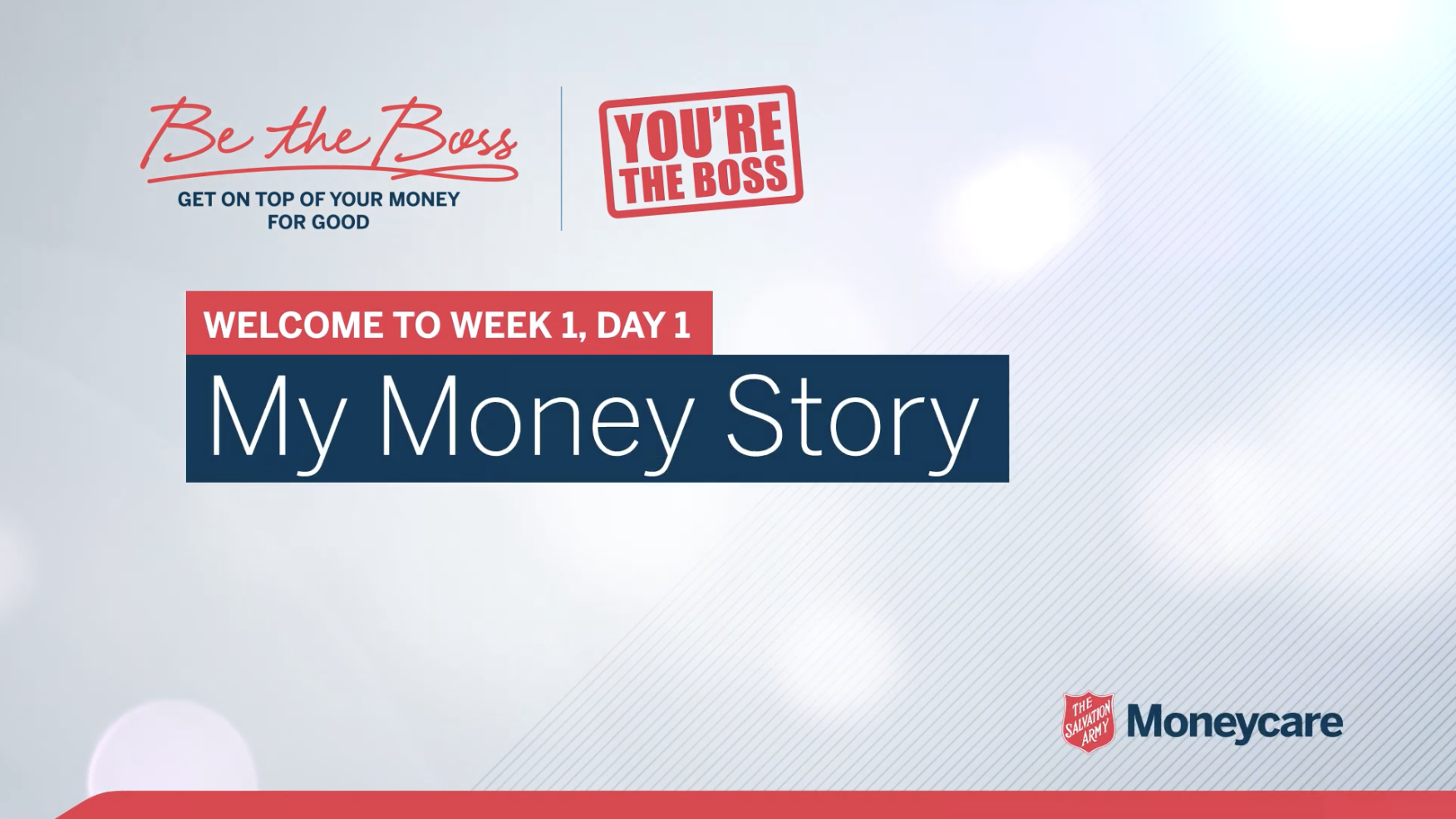 Day 1: My money story