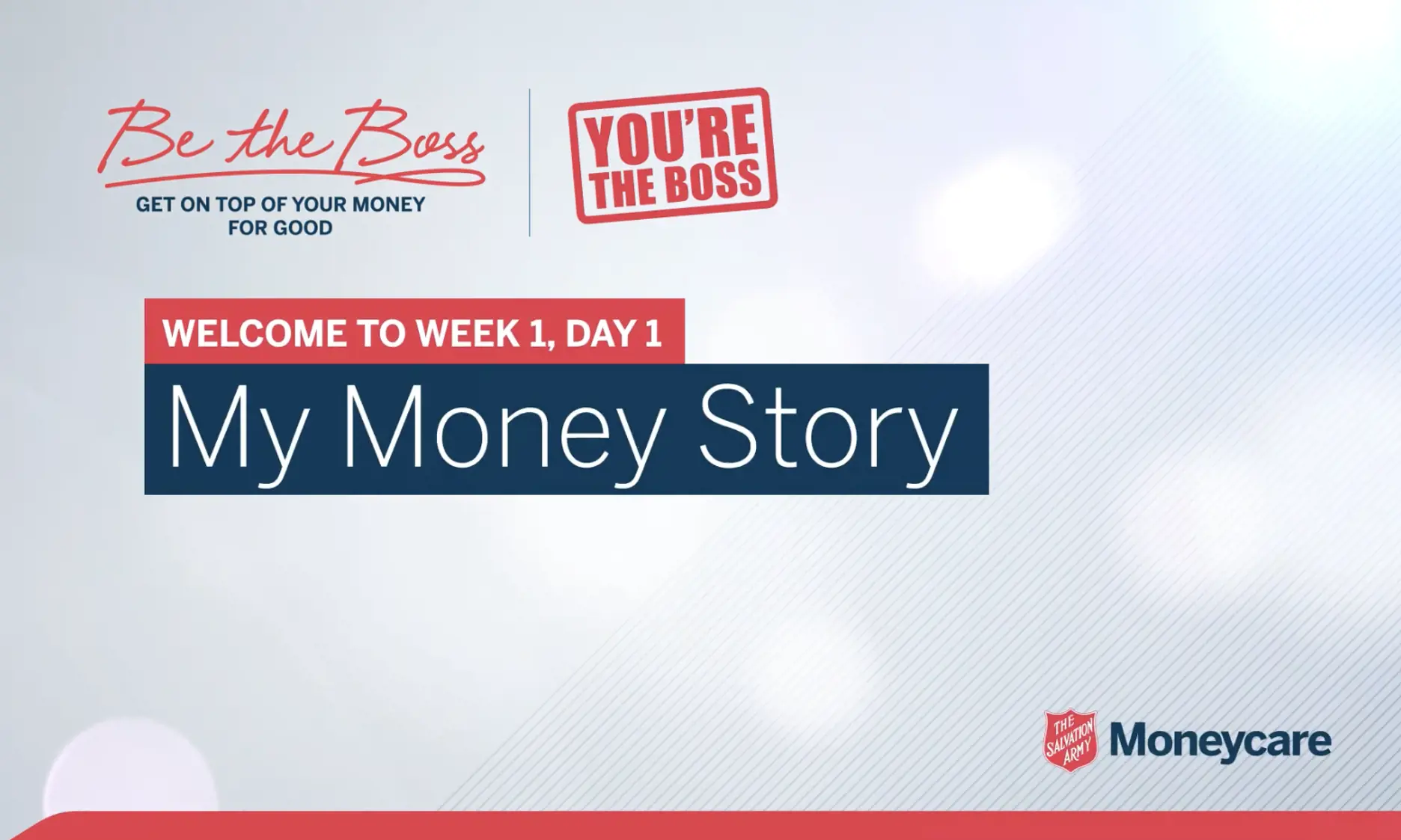 Day 1: My money story