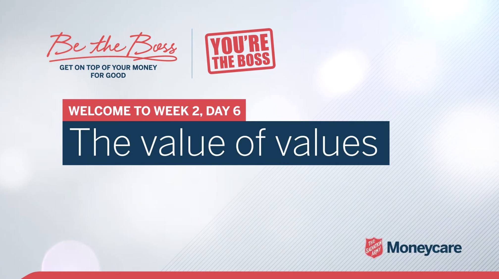 Day 6: The value of values