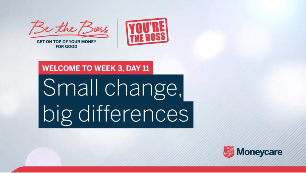 Day 11: Small change, big difference