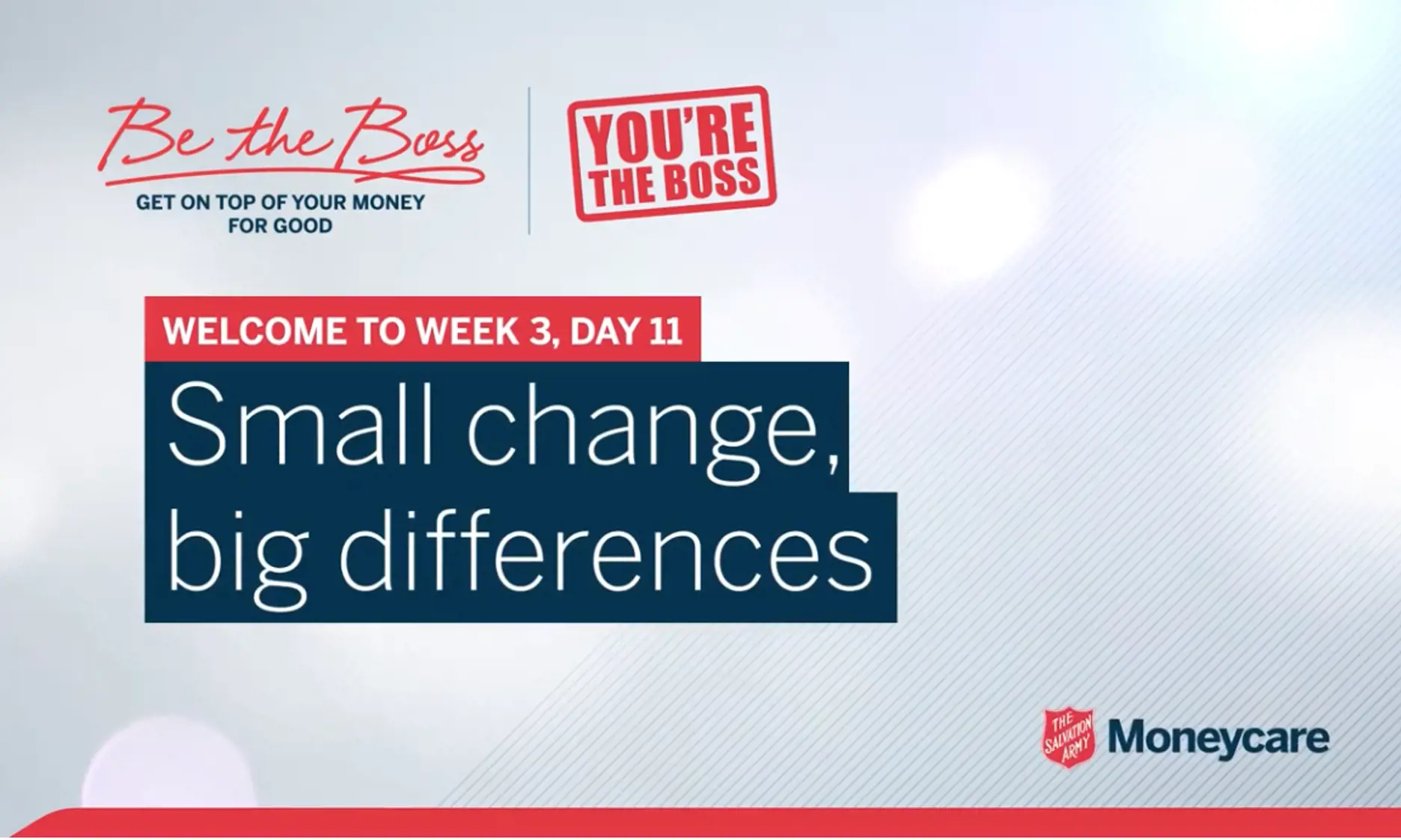 Day 11: Small change, big difference