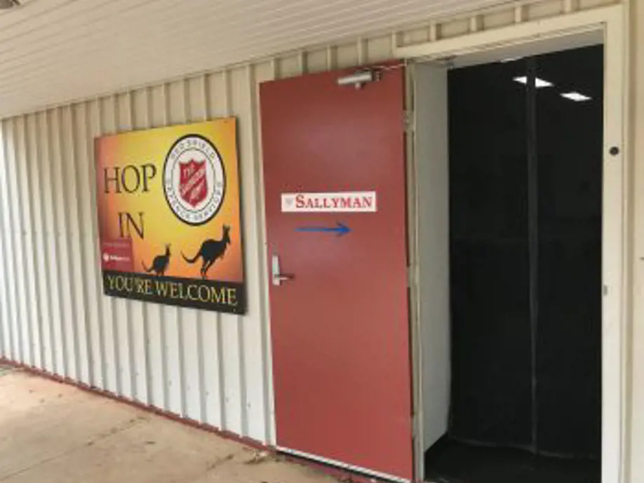 HOP IN entrance