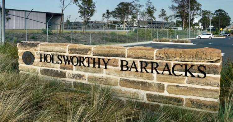 Holsworthy Barracks entrance