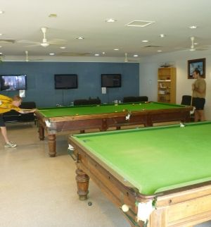 Full-size pool tables