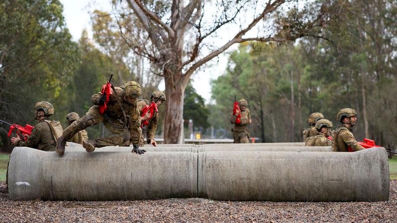 Open day for Defence recruits with the Australian Army.